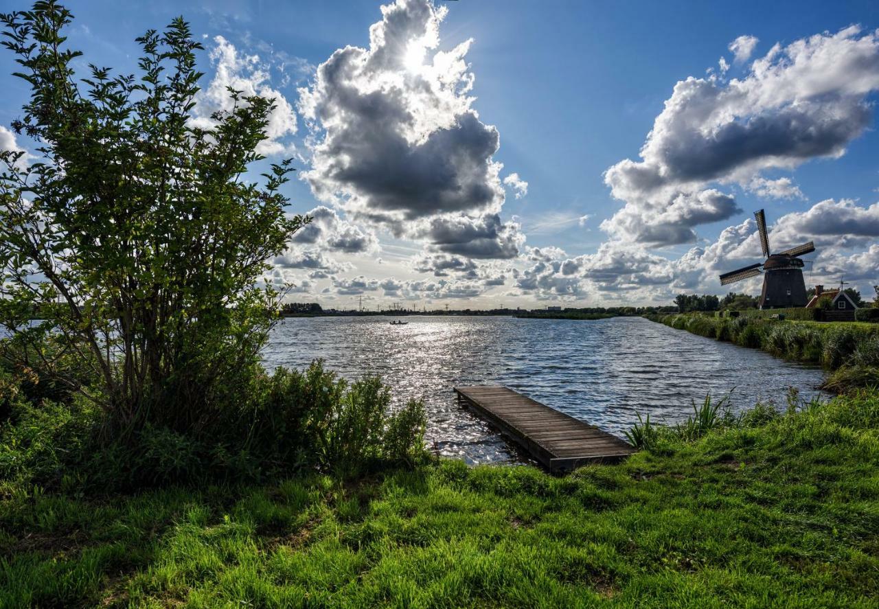 Het Dobbertje, Charmant Houten Huisje Sint Maartensvlotbrug Exteriör bild
